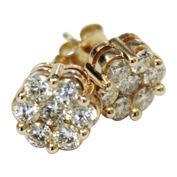 Ladies Diamond Earrings