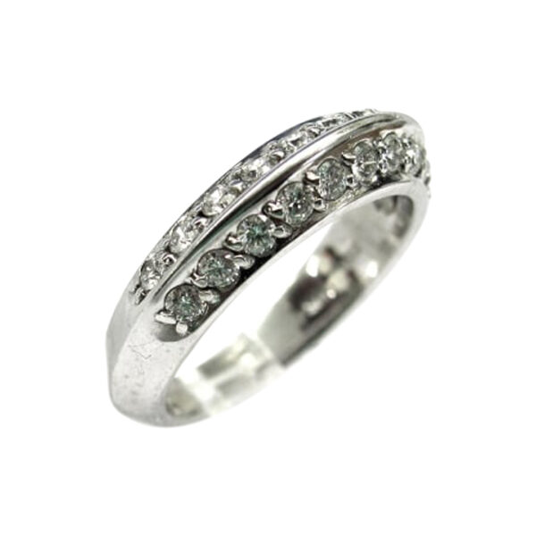 Ladies Diamond Wedding Band