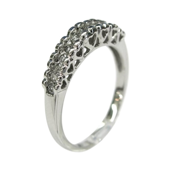 Ladies Diamond Wedding Band