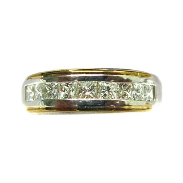 Ladies Diamond Wedding Band - Image 2