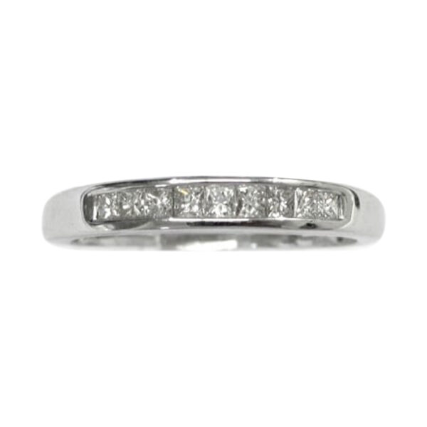 Ladies Diamond Wedding Band - Image 2