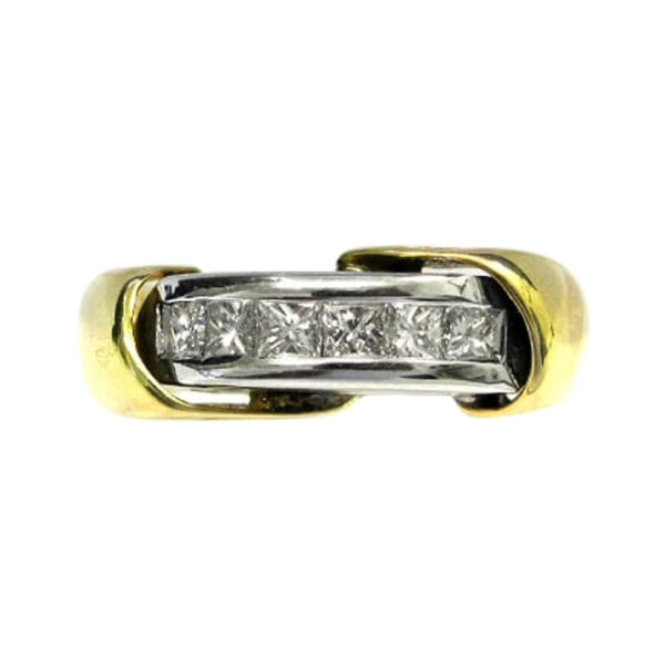 Ladies Diamond Wedding Band