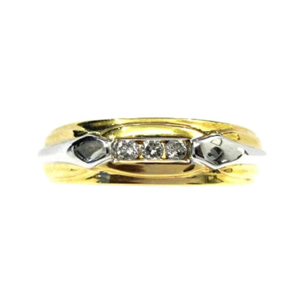 Mens Diamond Wedding Band