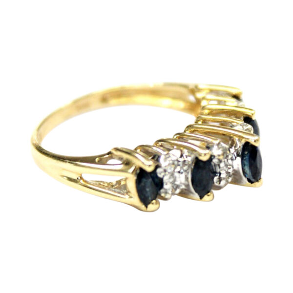 Ladies Sapphire and Diamond Ring - Image 2