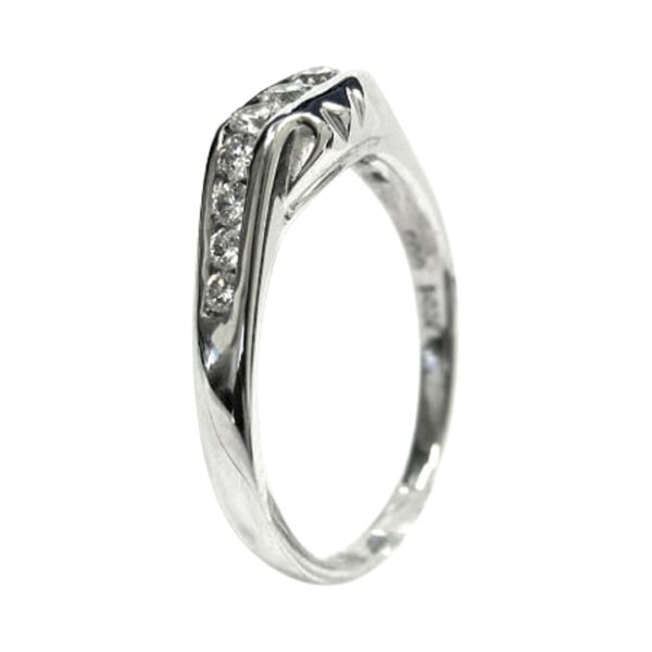 Ladies Diamond Wedding Band