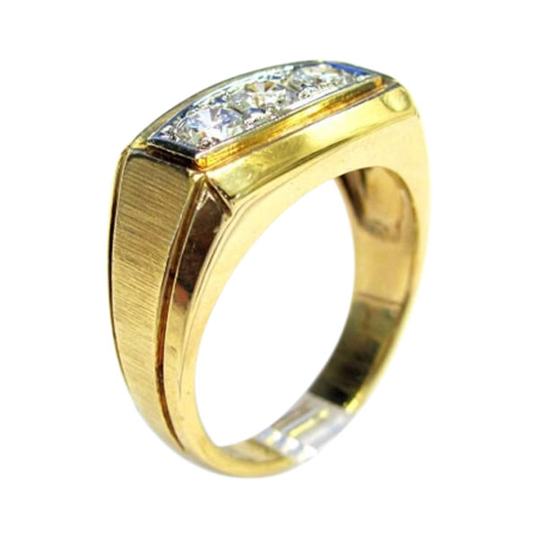 Mens Diamond Wedding Band - Image 2