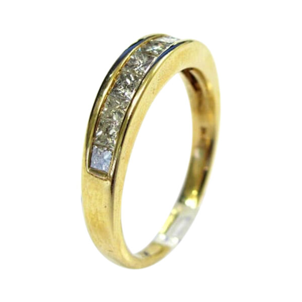 Mens Diamond Wedding Band - Image 2