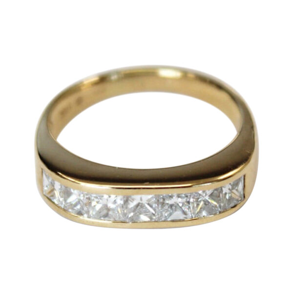 Ladies Diamond Wedding Band