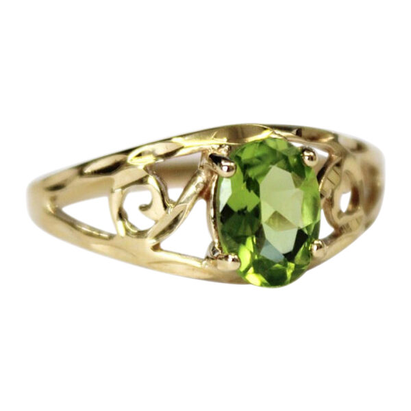 Ladies Peridot Ring