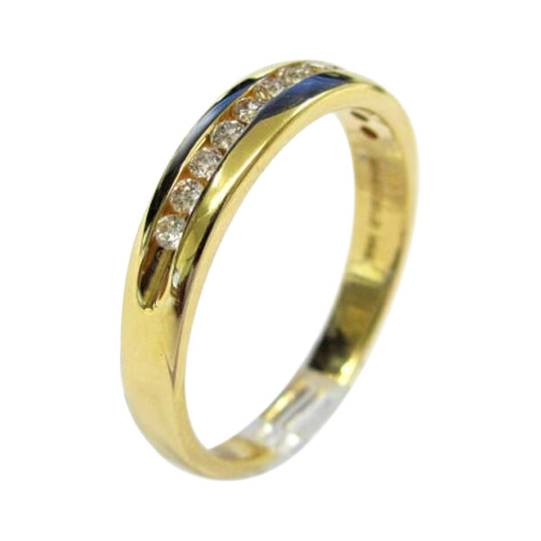 Ladies Diamond Wedding Band