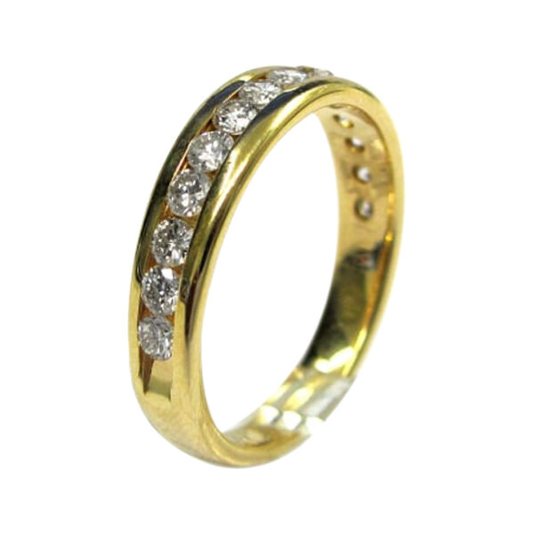 Mens Diamond Wedding Band - Image 2