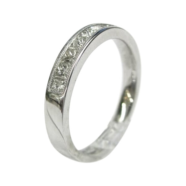 Ladies Diamond Wedding Band - Image 2