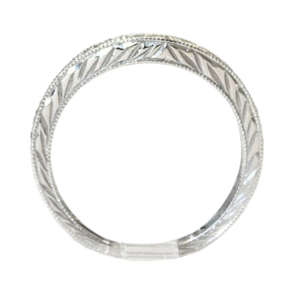 Ladies Diamond Wedding Band - Image 3