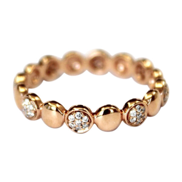 Ladies Diamond Stackable Ring