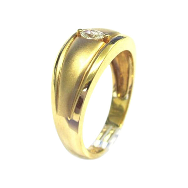 Mens Diamond Wedding Band - Image 2