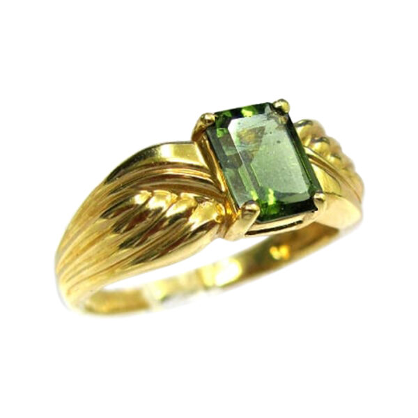 Ladies Green Tourmaline Ring