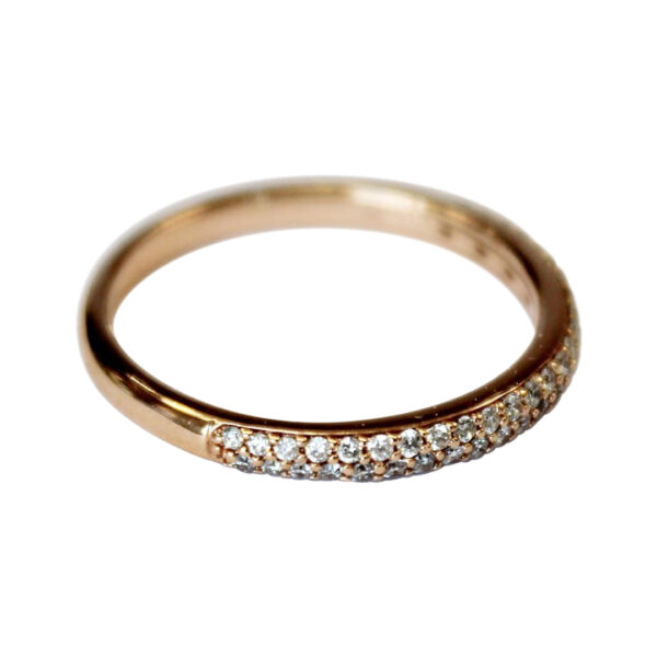 Ladies Diamond Wedding Band