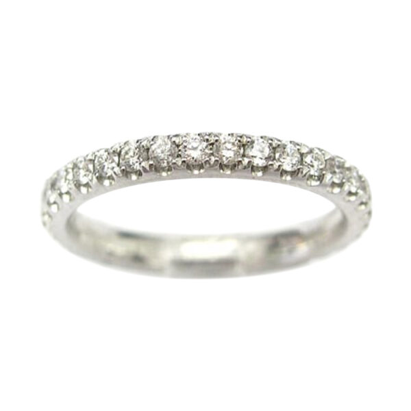 Ladies Diamond Wedding Band