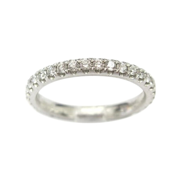 Ladies Diamond Wedding Band - Image 2