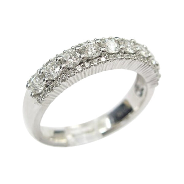 Ladies Diamond Wedding Band