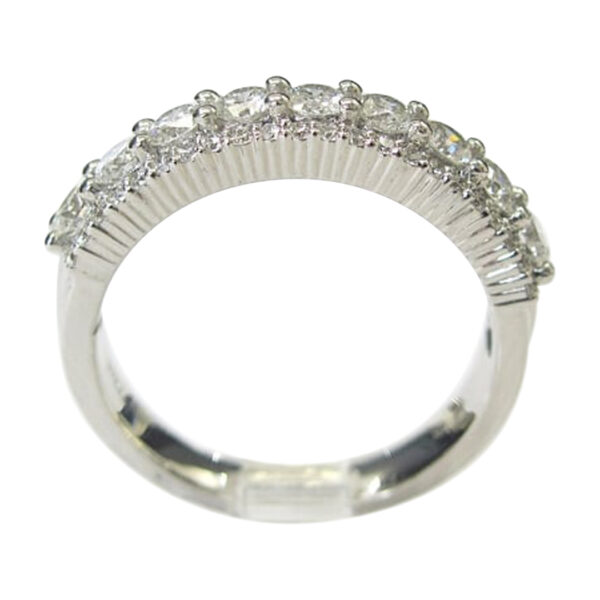 Ladies Diamond Wedding Band - Image 3