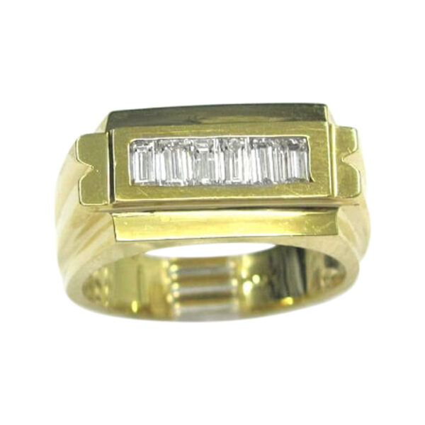 Mens Diamond Wedding Band