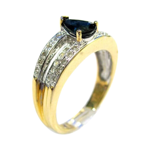 Ladies Sapphire and Diamond Ring