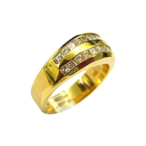 Ladies Diamond Wedding Band