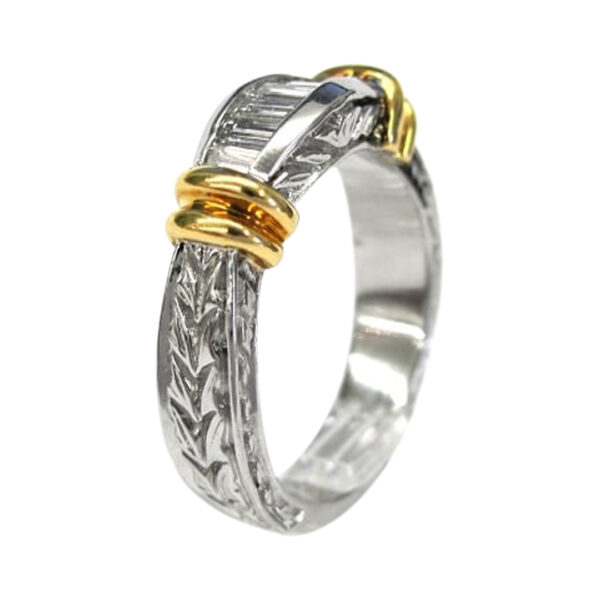 Ladies Diamond Wedding Band