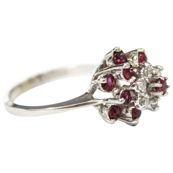 Ladies Ruby and Diamond Ring