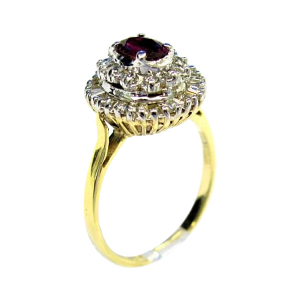 Ladies Ruby and Diamond Ring - Image 2