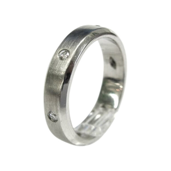 Ladies Diamond Wedding Band