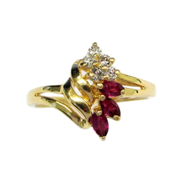 Ladies Ruby and Diamond Ring