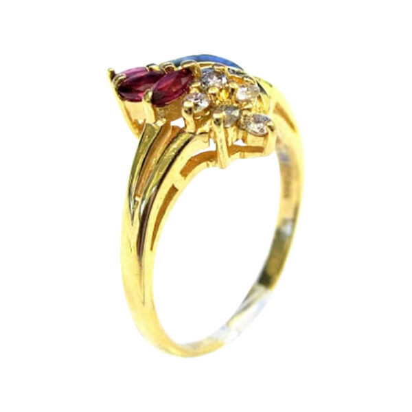 Ladies Ruby and Diamond Ring - Image 2