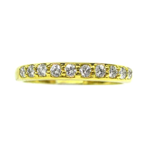 Ladies Diamond Wedding Band