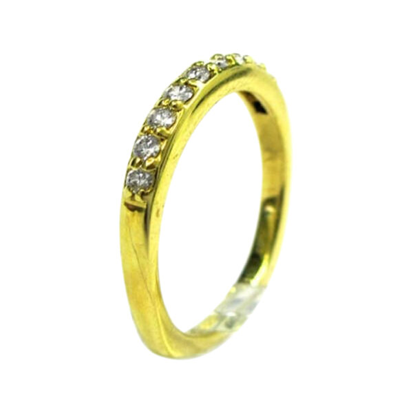 Ladies Diamond Wedding Band - Image 2