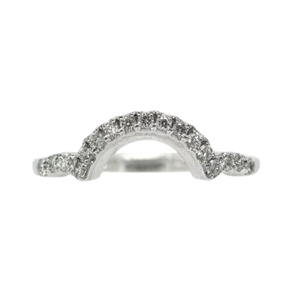 Ladies Custom Diamond Mounting and Wedding Band - Image 3