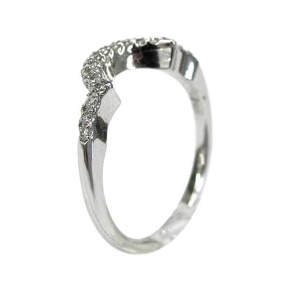 Ladies Diamond Wedding Band - Image 2