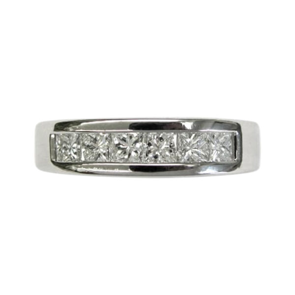 Ladies Diamond Wedding Band - Image 2