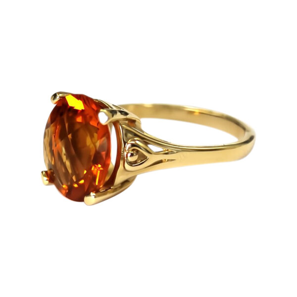 Ladies Citrine Ring