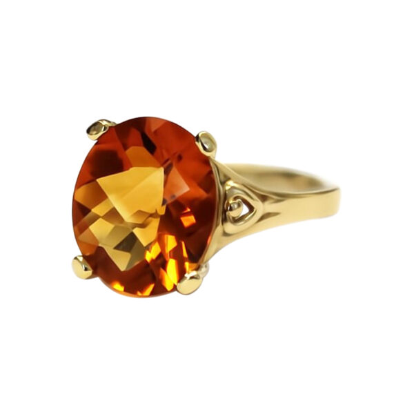 Ladies Citrine Ring - Image 2