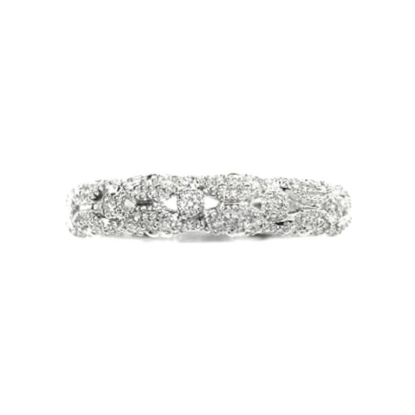 Ladies Diamond Wedding Band