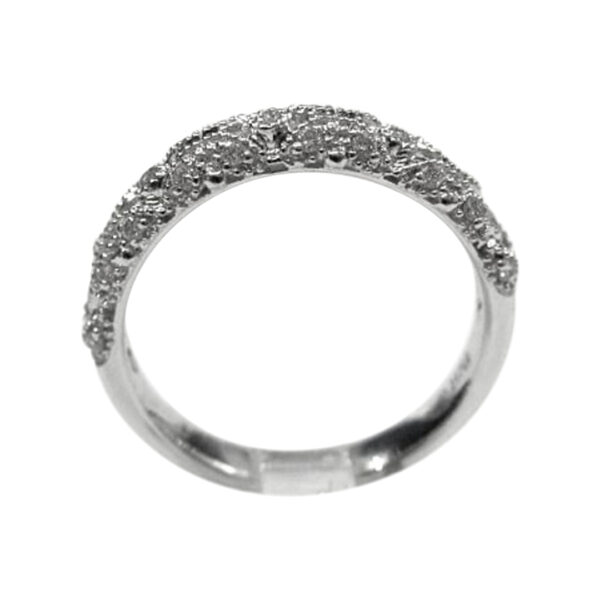 Ladies Diamond Wedding Band - Image 3