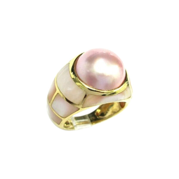 Ladies Pearl Ring