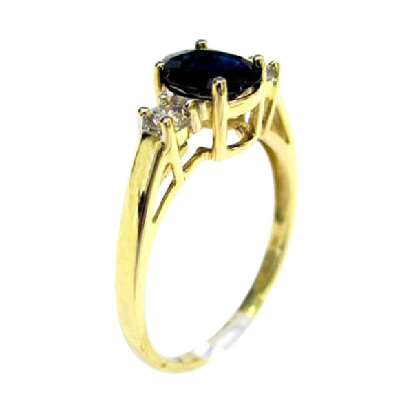 Ladies Sapphire and Diamond Ring - Image 2