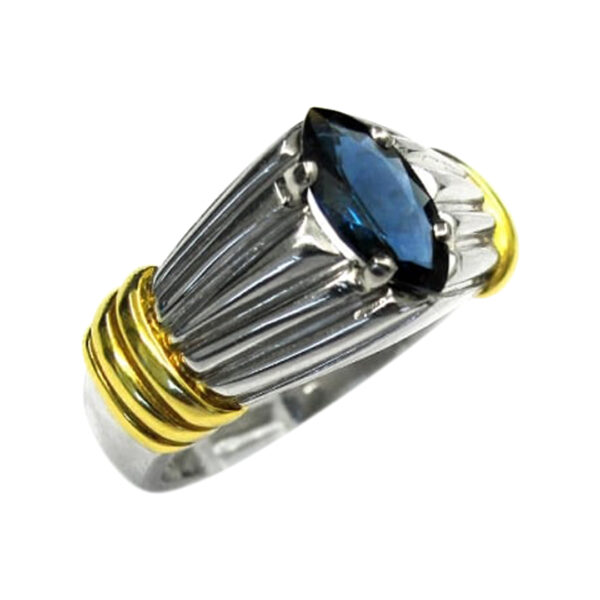 Ladies Blue Sapphire Ring