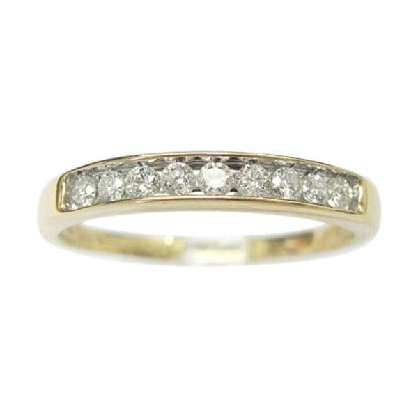 Ladies Diamond Wedding Band