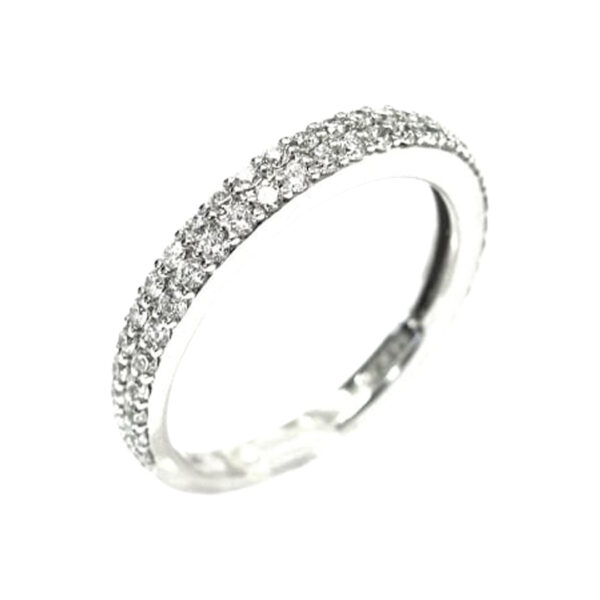 Ladies Diamond Wedding Band