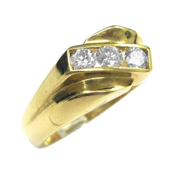 Mens Diamond Wedding Band - Image 2