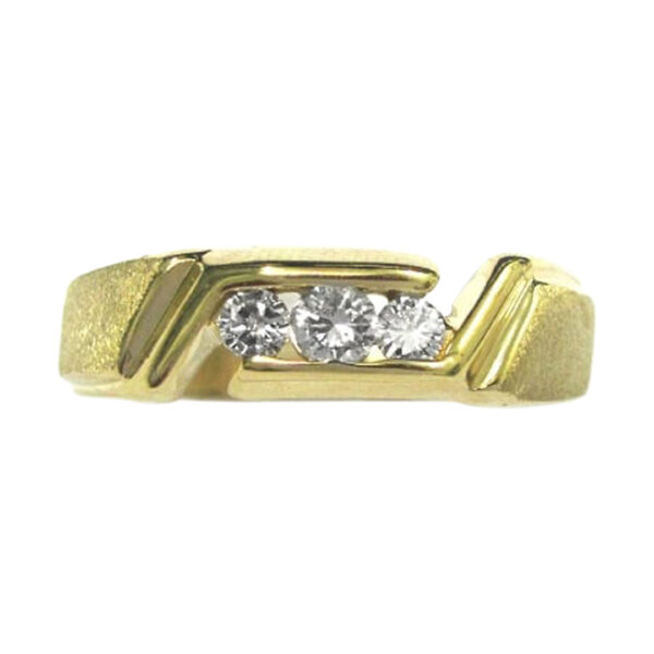 Mens Diamond Wedding Band